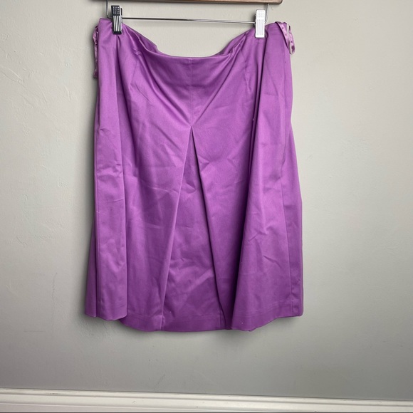 Amanda Smith Stretch Purple Skirt Set Size 12 NWT - Picture 13 of 16